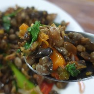 เมนูของร้าน ครัวเจ๊แมว ปากน้ำปราณ