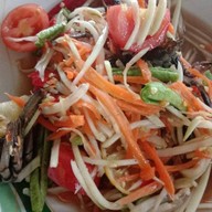 ร้านส้มตำครกหิน