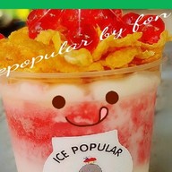 สตอเบอรี่โยเกิร์ตเกล็ดหิมะ Icepopular สาขา1