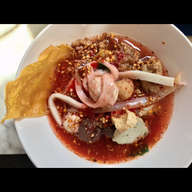 เมนูของร้าน ชาย เย็นตาโฟรสเด็ด วังบูรพาภิรมย์