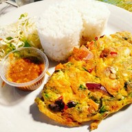 ข้าวคลุกนํ้าพริก&ไข่เจียวทรงเครื่อง 1