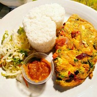 ข้าวคลุกนํ้าพริก&ไข่เจียวทรงเครื่อง 1