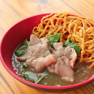 เมนูของร้าน คนบางกง ราดหน้ายอดผัก อาหารตามสั่ง