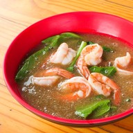 เมนูของร้าน คนบางกง ราดหน้ายอดผัก อาหารตามสั่ง