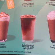 เมนูของร้าน Starbucks Ashton Chula-Silom
