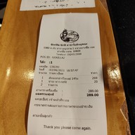 เมนู Gorilla Grill โยธินบูรณะ