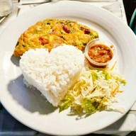 ข้าวคลุกนํ้าพริก&ไข่เจียวทรงเครื่อง 1
