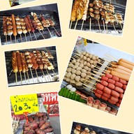 หมึกย่างหม่าล่าอร่อยเผ็ดซ่า BY NOOR ตลาดข้างป้อมยามหน้าเอื้ออาทรร่มเกล้า