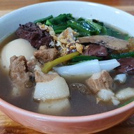 เมนูของร้าน หมูพวงย่างแจ่วปลาร้า