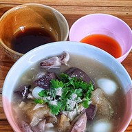 เมนูของร้าน หมูพวงย่างแจ่วปลาร้า