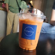 เมนูของร้าน Finally coffee co
