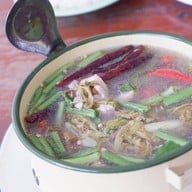 เมนูของร้าน เป็นลาว อันหยังก็ได้