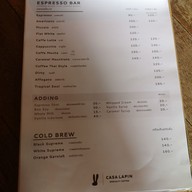 เมนู Casa Lapin ราชเทวี