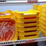 เมนูของร้าน ชาบูไดโนเสาร์ คำใหญ่-ห้วยเม็ก