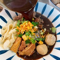 เมนูของร้าน กะเพราหลังบ้าน มหาสารคาม