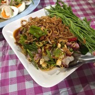เมนูของร้าน ร้านส้มตำร้อยเอ็ด