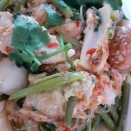 เมนูของร้าน เจียงลูกชิ้นปลา ปตท. แพรกษา