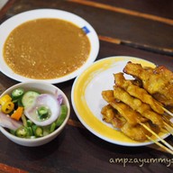 เมนูของร้าน แม่กำไรหมูสะเต๊ะ ข้าวต้มปลา เอกชัย