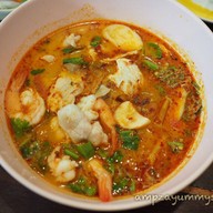 เมนูของร้าน แม่กำไรหมูสะเต๊ะ ข้าวต้มปลา เอกชัย