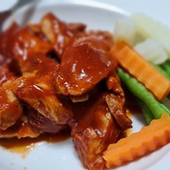 เมนูของร้าน Steak Lao ถนนอุดมสุข