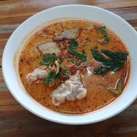 เมนูของร้าน ริว บะหมี่เกี๊ยวกุ้งโคราช ถนนมิตรภาพ