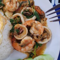 เมนูของร้าน ใบกะเพรา