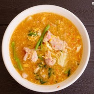 เมนูของร้าน ข้าวต้มปลาตราโด่งอาหารทะเลตามสั่ง