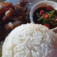 ข้าวหมูทอด (บางใหญ่) เจ้าเก่า เจ้าเดิม