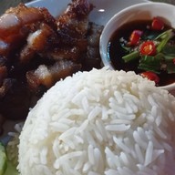 ข้าวหมูทอด (บางใหญ่) เจ้าเก่า เจ้าเดิม