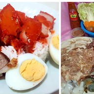 เจ๊บูณสุกี้หมูกระทะ & ข้าวหมูแดง หมูกรอบ