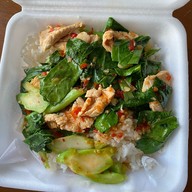 เมนูของร้าน ป้าพรอาหารตามสั่ง(วัดใหม่ยายมอญ)