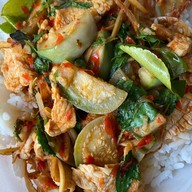 เมนูของร้าน ป้าพรอาหารตามสั่ง(วัดใหม่ยายมอญ)