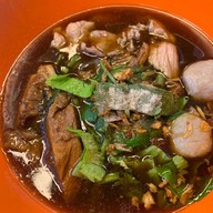 เมนูของร้าน ก๋วยเตี๋ยวหมูโบราณ บ้านนคร สาขาสันติสุข