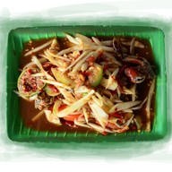 ร้านส้มตำอาเหลี่ยงไม่ปล่อย อร่อยไม่เปลี่ยน หน้ามอเกษมบัณฑิต วิทยาเขตร่มเกล้า