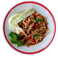 ร้านส้มตำอาเหลี่ยงไม่ปล่อย อร่อยไม่เปลี่ยน หน้ามอเกษมบัณฑิต วิทยาเขตร่มเกล้า