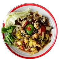 ร้านส้มตำอาเหลี่ยงไม่ปล่อย อร่อยไม่เปลี่ยน หน้ามอเกษมบัณฑิต วิทยาเขตร่มเกล้า