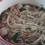 เมนูของร้าน ก๋วยเตี๋ยวเนื้อ หัวน้ำวน ปากน้ำ สมุทรปราการ