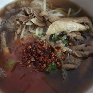 เมนูของร้าน ก๋วยเตี๋ยวเนื้อ หัวน้ำวน ปากน้ำ สมุทรปราการ