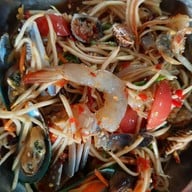 เมนูของร้าน ส้มตำเจ๊เอียง