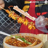 หมูปิ้งโบราณ-ครัวในบ้าน .