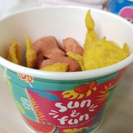 เมนูของร้าน ฮอม.. ลูกชิ้นเห็ดหอม ลูกชิ้นทอด เกี๊ยวกรอบ มังสวิรัติ