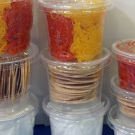 ขนมเบื้องร้านการ์ตูนในตลาดเทศบาล