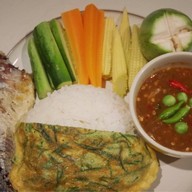 Hom'm  หอม'ม ข้าวน้ำพริก/ไข่เจียว/ชาบูเสียบไม้