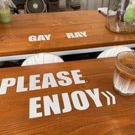 เมนูของร้าน GAY RAY
