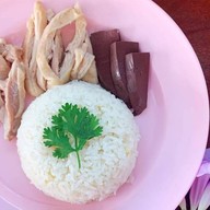 ข้าวมันไก่  เทียน