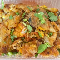 ข้าวหมูทอด+ข้าวปลาแกะพี่แสตมป์&น้องสโนว์