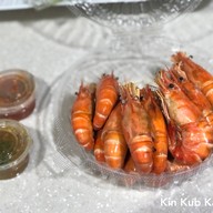 เมนูของร้าน กุ้งดอง ม่อนดอง  คลอง 7