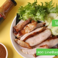 ออนชอน หมูปลาร้า ยำ ส้มตำ อาหารตามสั่ง ราชดำเนิน ราชดำเนิน