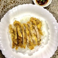 ข้าวไก่อบ หมูอบน้ำผึ้ง ครัวเล็กเล็ก