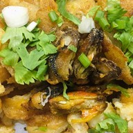 ข้าวหมูทอด+ข้าวปลาแกะพี่แสตมป์&น้องสโนว์